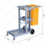 Xe làm vệ sinh đa năng dùng cho tòa nhà