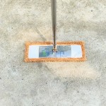 Cây lau sàn khô và ướt san hô nâu bản inox 45cm