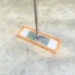 Cây lau sàn khô và ướt san hô nâu bản inox 45cm