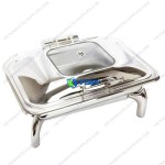 Nồi hâm Buffet chữ nhật nắp kính cao cấp ASIA102PC-1N