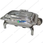 Nồi hâm Buffet chữ nhật nắp kính cao cấp ASIA102PC-1N