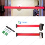 Đầu cột chắn gắn tường dây căng 5m