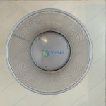 Thùng rác lưới văn phòng màu xám cỡ nhỏ X300