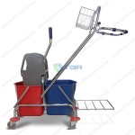 Xe ép nước dọn vệ sinh đa năng 02 ngăn