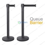 Trụ chắn phân làn màu đen chuyên dụng quán bar cafe