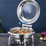  Chân đế nồi hâm buffet tròn ASIA818L