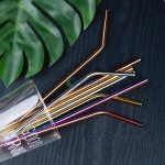 Ống hút inox quầy bar cafe