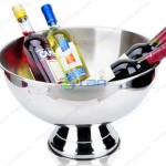 Thố inox ướp rượu champagne A304B