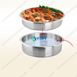 Nồi hâm buffet tròn chân cao vàng ASIA6052G