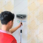 Cây lau kính trên cao khớp nối dài 2.4 mét