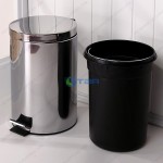 Thùng rác inox đạp chân cao cấp nắp kín