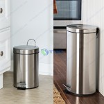 Thùng rác inox đạp chân cao cấp nắp kín