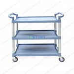 Xe đẩy ba tầng phục vụ thức ăn nhà hàng khách sạn
