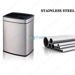 Thùng rác inox chữ nhật CCKO 2 lớp 20L #CK9906-20