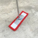 Cây lau bụi siêu sạch san hô đỏ bản inox 45cm