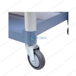 Xe đẩy phục vụ và dọn bàn ăn đa năng 02 xô