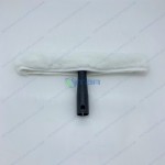 Đầu lau kính bông tai thỏ sợi cotton màu trắng