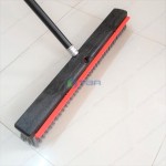 Bàn chải nhựa chà sàn & gạt nước 55cm cán dài