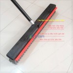 Bàn chải nhựa chà sàn & gạt nước 55cm cán dài