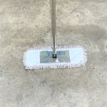 Cây lau bụi khô và ướt sợi cotton bản inox 45cm