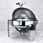 Nồi hâm buffet tròn nắp lật ASIA6051