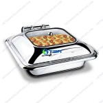 Nồi hâm buffet vuông nắp kính cao cấp ASIA103V