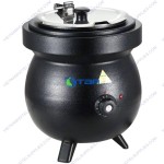 Nồi hâm Soup tiệc buffet màu đen dùng điện ASIA1815SB