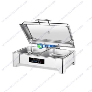 Nồi hâm buffet chữ nhật dùng điện cao cấp ASIA2101-2N