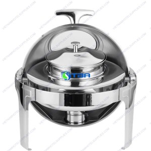 Nồi hâm soup tròn nắp kính ASIA6052PC