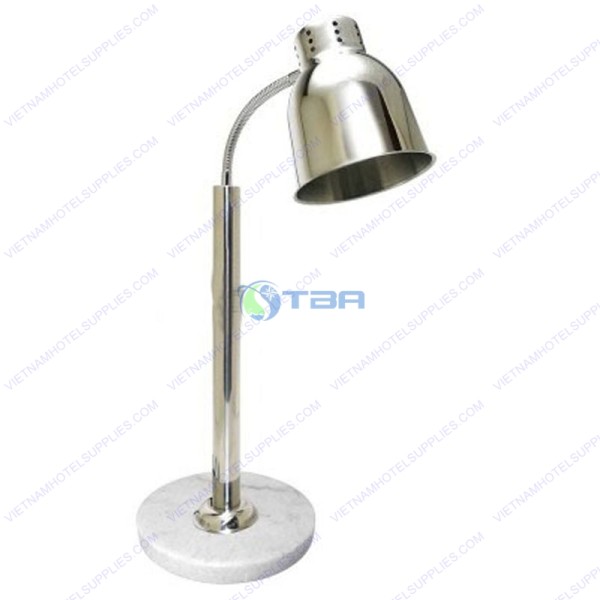 Đèn giữ nóng thức ăn 1 bóng chân đế đá tròn HL1-002 