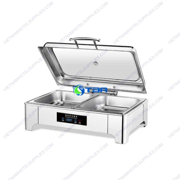 Nồi hâm buffet chữ nhật dùng điện cao cấp ASIA2101-2N 