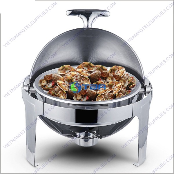Nồi hâm buffet tròn nắp lật ASIA6051 