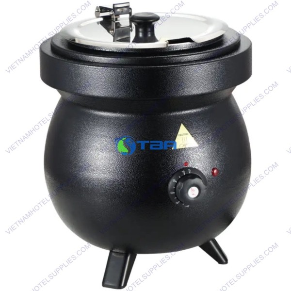 Nồi hâm Soup tiệc buffet màu đen dùng điện ASIA1815SB 