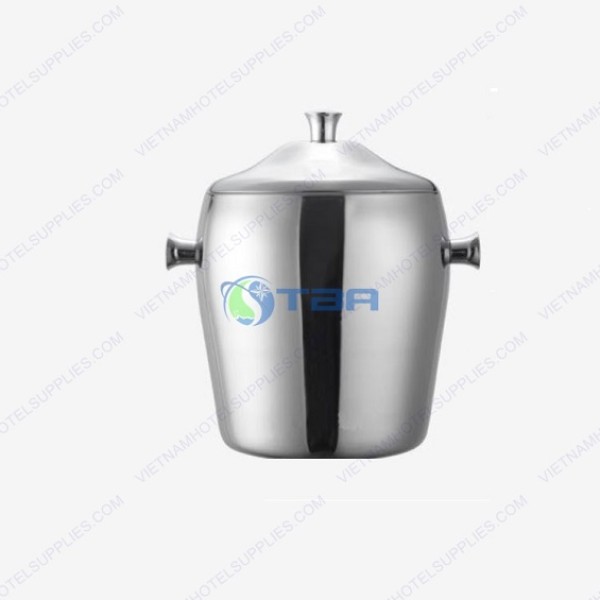 Xô inox đựng đá ướp lạnh 2 lớp A2003 