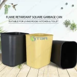 Thùng rác nhựa chữ nhật đặt phòng cỡ nhỏ