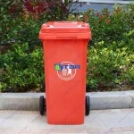 Thùng rác y tế lây nhiễm 240L đỏ ASIA-RYT240Đ