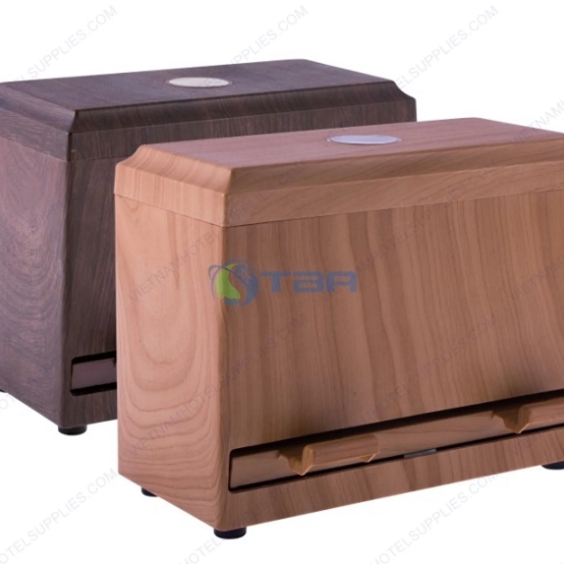 Hộp đựng ống hút bằng gỗ SD001