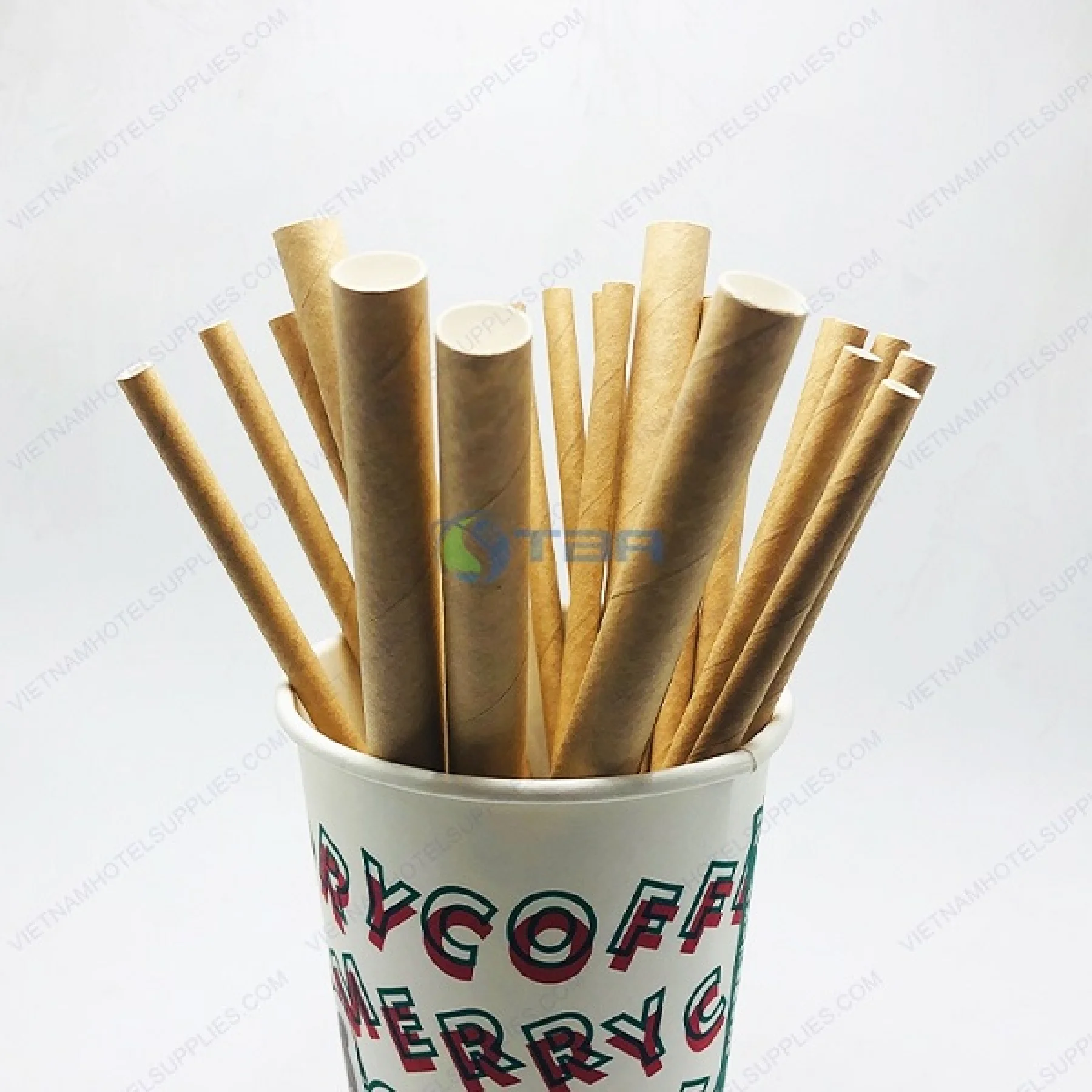 Ống hút giấy quán cafe - trà sữa