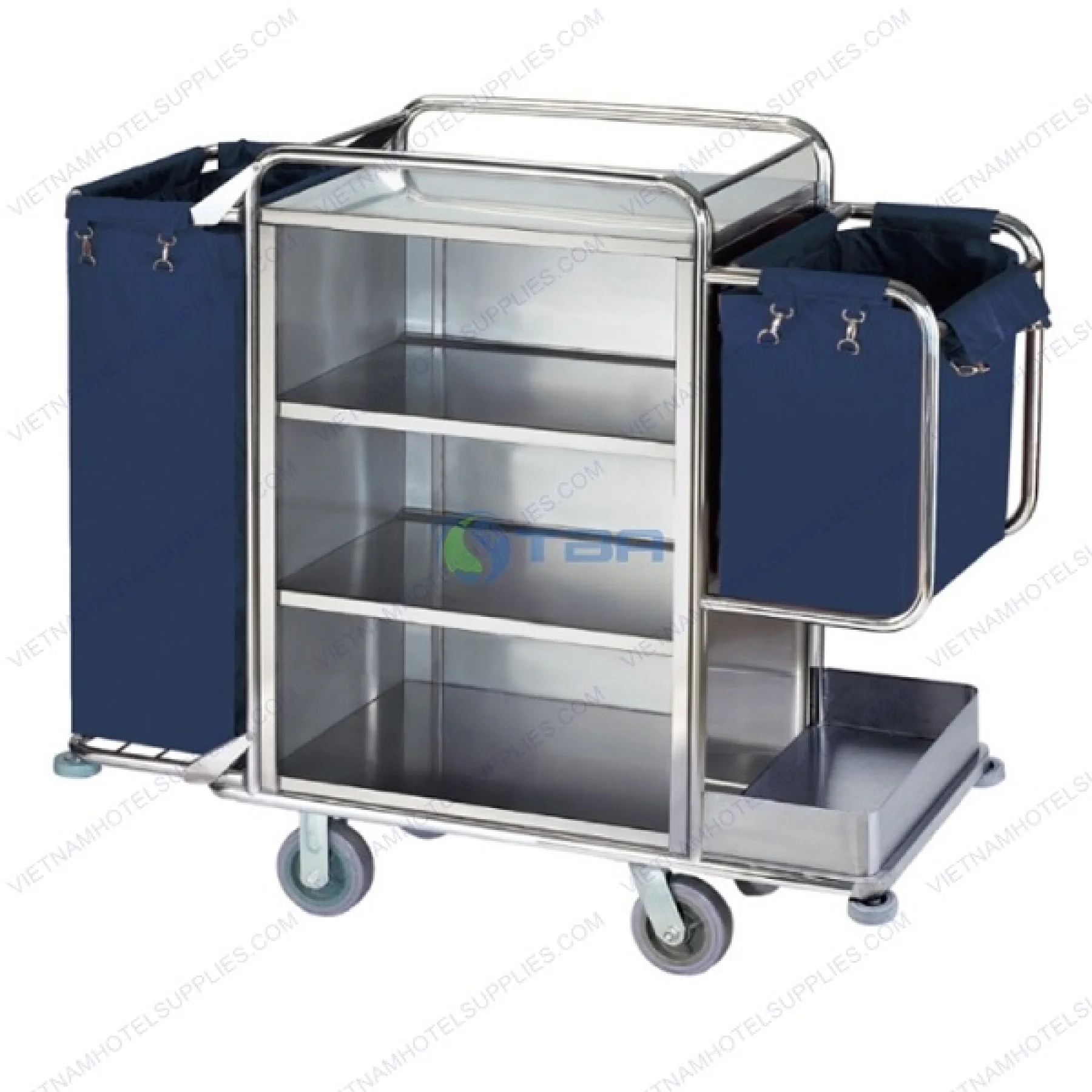 Xe làm buồng phòng khách sạn cao cấp đa năng