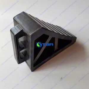 Chặn bánh xe di động bằng cao su ASIA-CBX19S