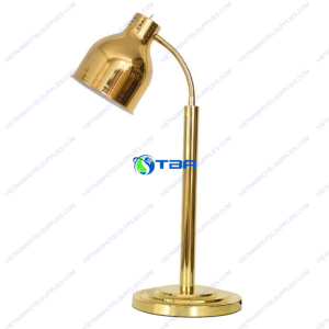 Đèn hâm nóng thức ăn 1 bóng vàng đế inox HL1-001G