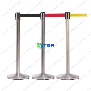 Cột chắn inox chuyên dụng chất lượng cao dây căng 5 mét